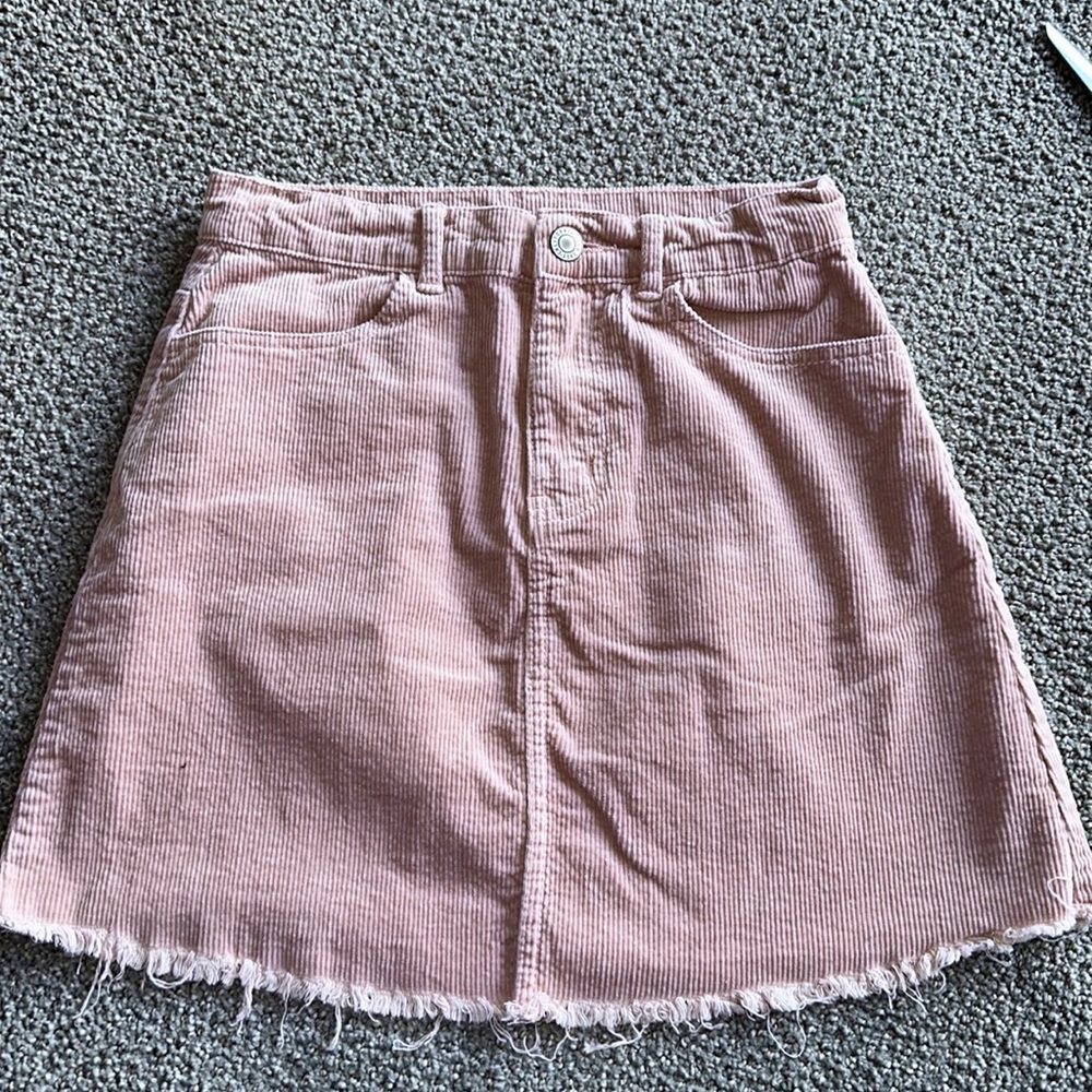 Brandy Melville Corduroy Mini Skirt
